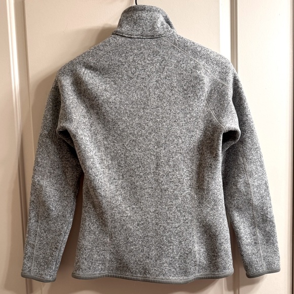 Patagonia Jacket Women's Small Grey Better Sweater Full Zip Fleece - Picture 3 of 6